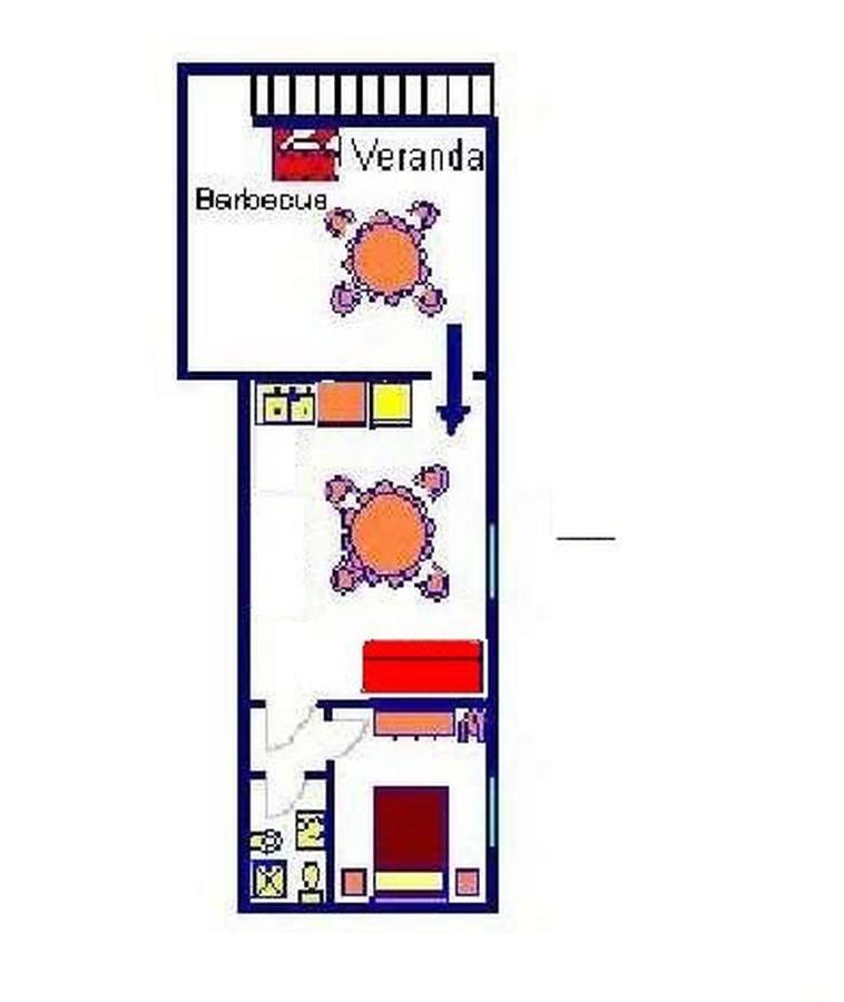 Nice Apartments In Waterfront Villa In Bosa Porto Alabe Трезнурагес Экстерьер фото